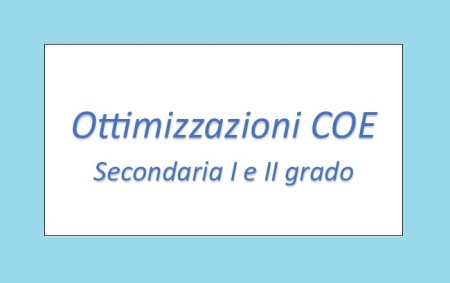 Ottimizzazioni secondaria
