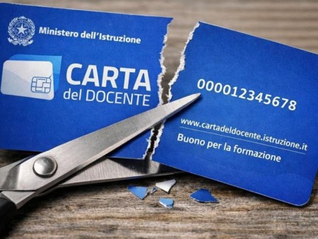 Carta Docente. Gilda: Decurtazione bonus penalizza i Docenti