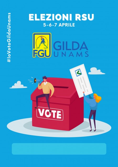 Alle Elezioni RSU, Vota GILDA-UNAMS. Le nostre Candidate e i nostri Candidati